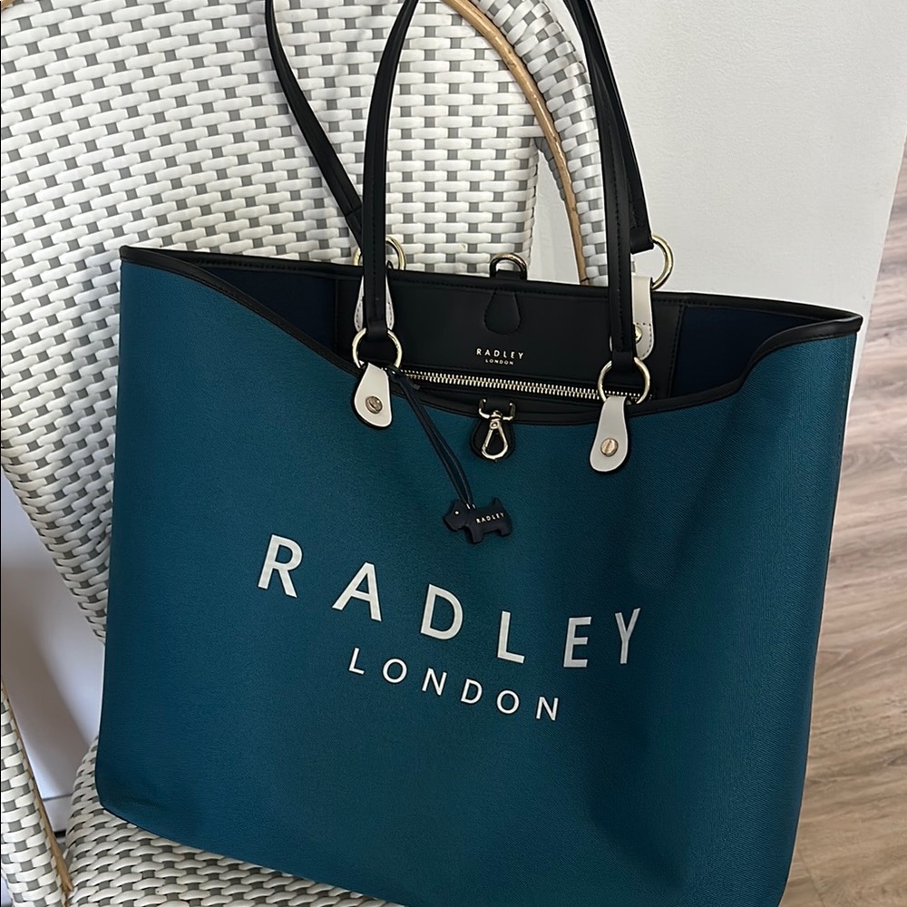 Radley London NWOT Teal Tote Bag